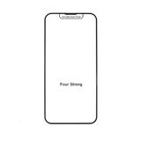 Elfia iPhone 15 Plus ile Uyumlu Ekran Koruyucu Cam Tam Kapatan Toz Korumalı, RikaPrem Siyah