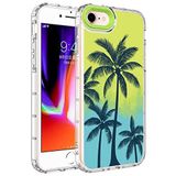 Elfia iPhone SE 2020 ile Uyumlu Sert Silikon Desenli Kamera Korumalı Kılıf, Korn No8