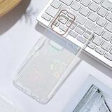 Elfia Oppo A54 4G ile Uyumlu Parlak Desenli İnce Sert Silikon Kılıf, Sidney Flower No3
