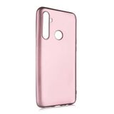 Elfia Realme 6İ ile Uyumlu Kılıfı Silikon Mat Renkli Parmak İzi Bırakmayan Yumuşak İnce Kapak Prem Rose Gold