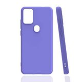 Elfia Reeder P13 Blue Max Pro ile Uyumlu Kılıf Silikon Mat Pastel Renkli Yumuşak Parmak İzi Bırakmayan İnce Kapak Biy Lila
