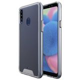 Elfia Samsung Galaxy A20S ile Uyumlu Şeffaf Tank Kamera Lens ve Darbe Korumalı Sert Silikon Kılıf, Gard