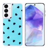 Elfia Samsung Galaxy A35 ile Uyumlu Silikon Darbe Korumalı Desenli Airbag Kılıf, Hadr Kalp
