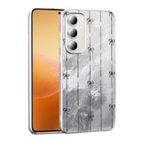 Elfia Samsung Galaxy A35 ile Uyumlu Silikon Desenli Yumuşak Kılıf, Mep Küçük Fiyonk