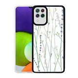 Elfia Samsung Galaxy M32 ile Uyumlu Desenli Kamera Lens Korumalı Silikon Kılıf, Flower No4