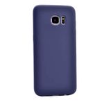 Elfia Samsung Galaxy Note 5 ile Uyumlu Kılıfı Silikon Mat Renkli Parmak İzi Bırakmayan Yumuşak İnce Kapak Prem Lacivert