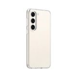 Elfia Samsung Galaxy S23 Plus ile Uyumlu Şeffaf Sert Silikon Darbe Kamera Lens Korumalı Kılıf, Vonn Renksiz