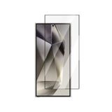 Elfia Samsung Galaxy S24 Ultra ile Uyumlu Ekran Koruyucu Nano Tam Kaplayan İnce Esnek Polymer Siyah
