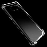 Elfia Samsung Galaxy S8 Plus ile Uyumlu Şeffaf Silikon AntiShock Darbe Korumalı Kılıf, Şeffaf