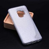 Elfia Samsung Galaxy S9 ile Uyumlu Silikon Parlak Simli İnce Kılıf, Gümüş