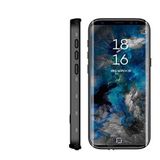Elfia Samsung Galaxy S9 ile Uyumlu Su Geçirmez Darbe Korumalı Tank Kılıf, Siyah
