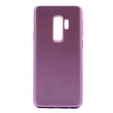 Elfia Samsung Galaxy S9 Plus ile Uyumlu Kılıfı Silikon Mat Renkli Parmak İzi Bırakmayan Yumuşak İnce Kapak Prem Rose Gold