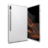 Elfia Samsung Galaxy Tab S8 SM-X700 X706 ile Uyumlu Kılıf Şeffaf Silikon Esnek İnce Tablet Kılıfı