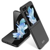 Elfia Samsung Galaxy Z Flip 7 Fe ile Uyumlu Kılıfı Kamera Lens Korumalı Mat Renkli Sert Silikon İnce Kapak Kıpta Siyah