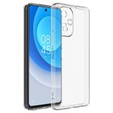 Elfia Tecno Camon 19 Pro ile Uyumlu Kılıfı Şeffaf Silikon Ultra İnce Tarz Kapak Süper