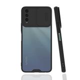 Elfia Vivo ile Uyumlu Y20 ile Uyumlu Silikon Mat Renkli Kamera Lens Korumalı Kılıf, Siyah