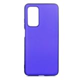 Elfia Xiaomi Mi 10T Pro 5G ile Uyumlu Kılıfı Silikon Mat Renkli Parmak İzi Bırakmayan Yumuşak İnce Kapak Prem Saks Mavi