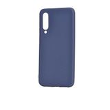 Elfia Xiaomi Mi 9 Se ile Uyumlu Kılıfı Silikon Mat Renkli Parmak İzi Bırakmayan Yumuşak İnce Kapak Prem Lacivert
