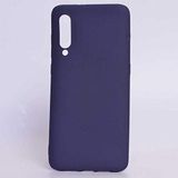 Elfia Xiaomi Mi 9 Se ile Uyumlu Kılıfı Silikon Mat Renkli Parmak İzi Bırakmayan Yumuşak İnce Kapak Prem Mor