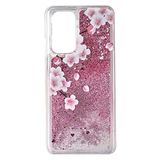 Elfia Xiaomi Poco F3 ile Uyumlu Silikon Simli Sıvılı Kılıf, Marsh No4