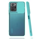 Elfia Xiaomi Poco X3 GT ile Uyumlu Silikon Mat Renkli Kamera Lens Korumalı Kılıf, Turkuaz