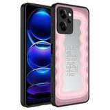 Elfia Xiaomi Poco X5 Pro ile Uyumlu Parlak Desenli Kamera Korumalı Kılıf, Ayna