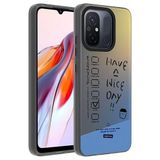 Elfia Xiaomi Redmi 12C ile Uyumlu Desenli Tarz Kamera Korumalı Sert Silikon Kılıf, Have