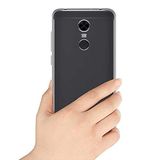 Elfia Xiaomi Redmi 5 Plus ile Uyumlu Kılıfı Şeffaf Silikon Ultra İnce Tarz Kapak Süper