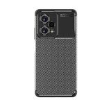 Elfia Xiaomi Redmi Note 12 5G ile Uyumlu Kılıf Silikon Karbon İnce Esnek Lens Korumalı Tarz Mat Parmak İzi Bırakmayan Kapak Negro Siyah
