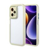 Elfia Xiaomi Redmi Note 12 Pro Plus 5G ile Uyumlu Silikon Kamera Korumalı Çerçevesi Renkli Kılıf, Vitamin Yeşil