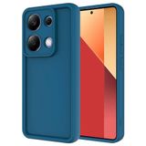 Elfia Xiaomi Redmi Note 13 Pro 4G ile Uyumlu Silikon Kamera Korumalı Renkli Mat Kılıf, Ananas Koyu Yeşil