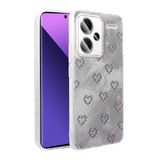 Elfia Xiaomi Redmi Note 13 Pro Plus 5G ile Uyumlu Silikon Kamera Korumalı Parlak Kılıf, Ponti Beyaz
