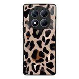 Elfia Xiaomi Redmi Note 14 Pro 4G ile Uyumlu Kılıf Desenli Kamera Lens Korumalı Mat Silikon İnce Kapak Lusi Leopar
