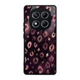 Elfia Xiaomi Redmi Note 14 Pro 4G ile Uyumlu Kılıf Desenli Kamera Lens Korumalı Mat Silikon İnce Kapak Lusi Pembe Leopar