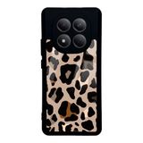 Elfia Xiaomi Redmi Note 15 5G ile Uyumlu Kılıf Desenli Kamera Lens Korumalı Mat Silikon İnce Kapak Lusi Leopar