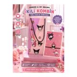 Elfida Shop Kuromi ve My Melodi Arkadaşlık 2 li Kolye ve 2'li Bileklik Set Karne Hediyesi