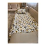 ELFİNA HOME Sürpriz Yastık& Misafir Pike Takımı Çiçek Desenli-4 Parça