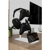 elfmetal Kol Tutucu Joystick Gamepad Kumanda Standı Xbox PS4 PS5 Uyumlu Metal Kol Kulaklık Telefon Standı