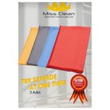 elfnur (3 Adet 40*60 Mikrofiber Cam Ve Ayna Tv Tablet Bezi Genel Temizlik Bezi Kurulama Gerektirmez