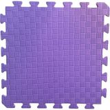 Elga Tatami Eva Zemin Minderi 50X50X1,3 cm Çocuk Oyun Spor Yoga Pilates Puzzle Kare Desen - Mor