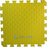 Elga Tatami Eva Zemin Minderi 50X50X1,3 cm Çocuk Oyun Spor Yoga Pilates Puzzle Kare Desen - Sarı