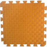 Elga Tatami Eva Zemin Minderi 50X50X1,3 cm Çocuk Oyun Spor Yoga Pilates Puzzle Kare Desen - Turuncu