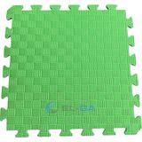 Elga Tatami Eva Zemin Minderi 50X50X1,3 cm Çocuk Oyun Spor Yoga Pilates Puzzle Kare Desen - Yeşil