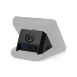 Elgato USB Hub – Stream Deck + için, 2 USB-C bağlantı noktası/2 USB-A bağlantı noktası, güç kaynağı, SD/microSD kart okuyucu – USB-C, Mac/PC, Stream Deck ve güç kaynağı teslimat kapsamına dahil