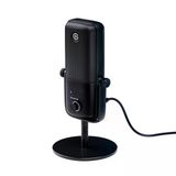 Elgato Wave:3 Profesyonel Yayıncı & Oyuncu Mikrofonu, Stüdyo Kalitesinde Ses, Çok Fonksiyonlu Kontrol Düğmesi, Kapasitif Sessiz Alma Butonu, Üc