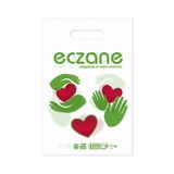 Elgeçme Eczane Poşeti No 1 22X33 Cm Tasarım 2 - 100 Adet
