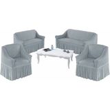 Elgeyar Bürümcük Koltuk, Kanepe, Çekyat Örtüsü, Koltuk Kılıfı 3 2 1 1 - 180 x 230 cm - Gri