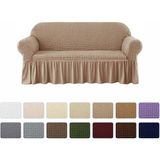 Elgeyar Bürümcük Koltuk, Kanepe, Çekyat Örtüsü, Koltuk Kılıfı 3lü - 180 x 230 cm - Bej