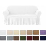 Elgeyar Bürümcük Koltuk, Kanepe, Çekyat Örtüsü, Koltuk Kılıfı 3lü - 180 x 230 cm - Beyaz