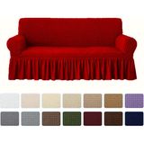 Elgeyar Bürümcük Koltuk, Kanepe, Çekyat Örtüsü, Koltuk Kılıfı 3lü - 180 x 230 cm - Kırmızı